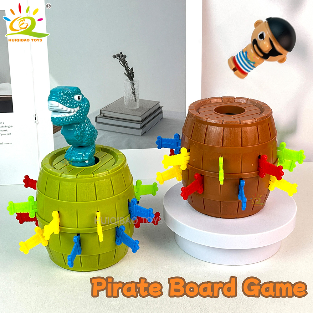 Board Game Pirates - 공룡 해적 버킷 장난감 행운 게임