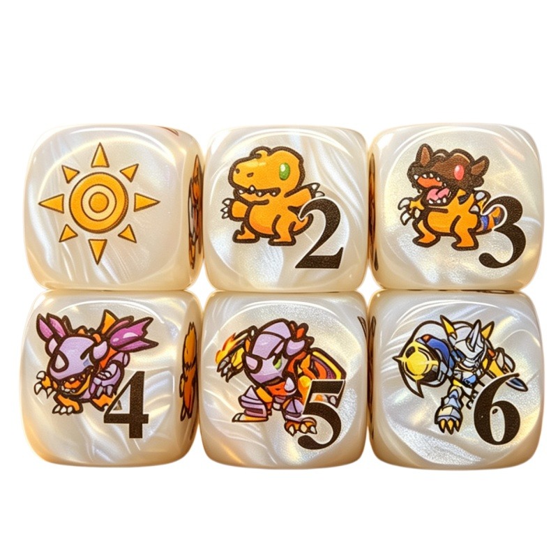 Board Game Economy - 2개/세트 디지몬 DTCG 옴니몬 아구몬 토큰