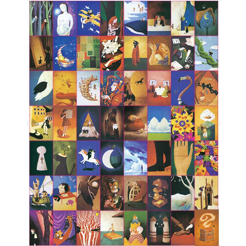 Board Game Dixit - 일러스트 카드 블루 확장 버전 카드
