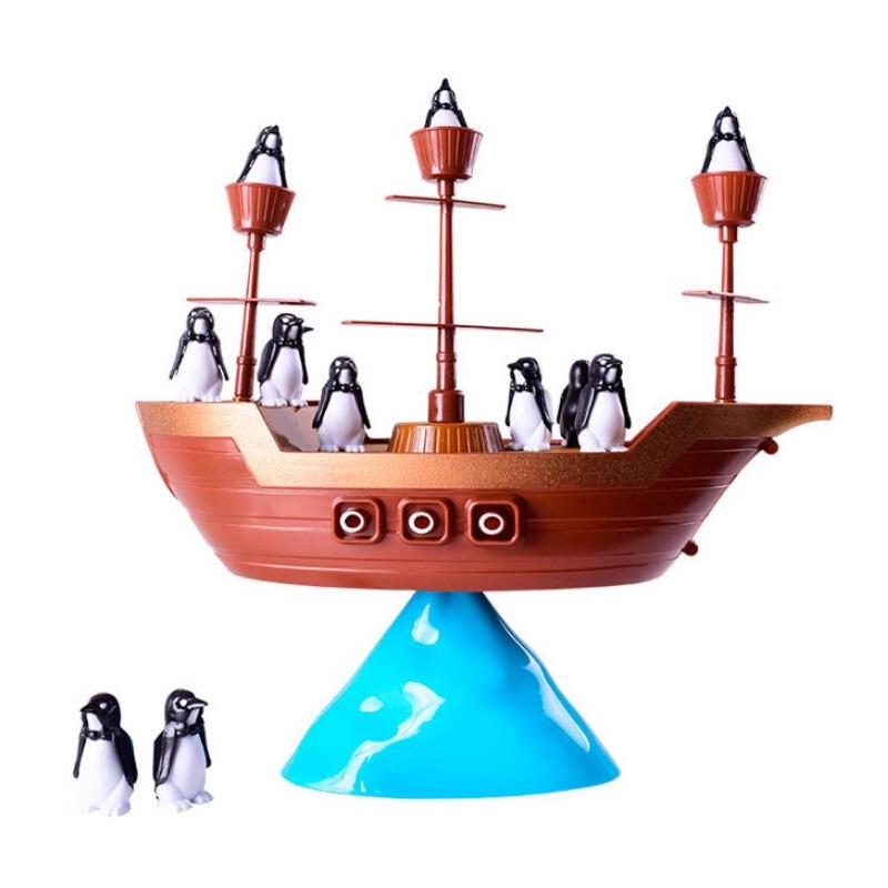 Board Game Pirates - 해적선 균형 게임, 작은 펭귄 퍼즐,