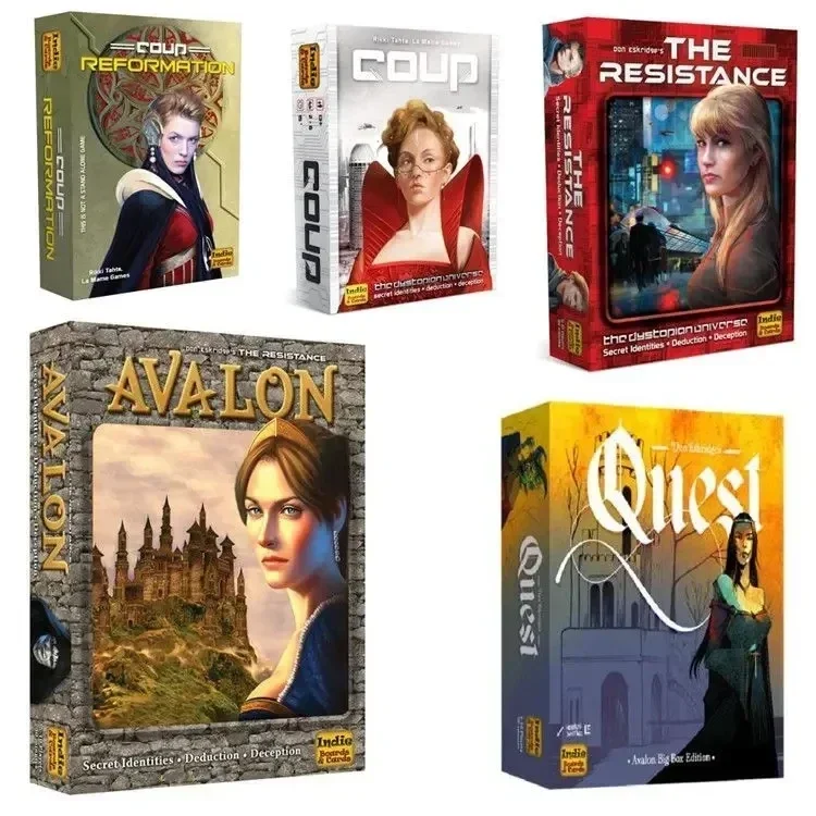 Board Game Bang - 보드 게임 저항 아발론 쿠프 퀘스트,