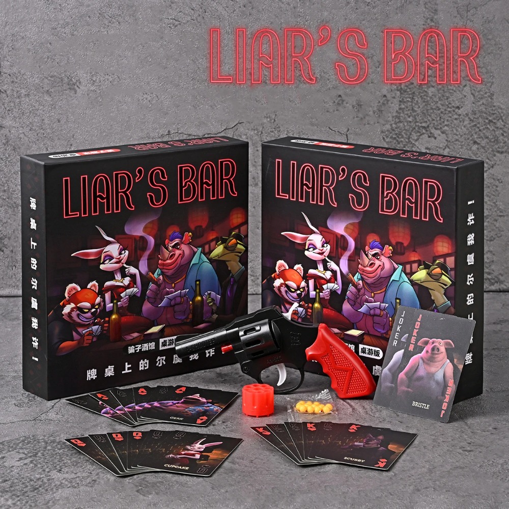 Board Game Deception - 거짓말쟁이 바 속임수 사회 게임, 전체
