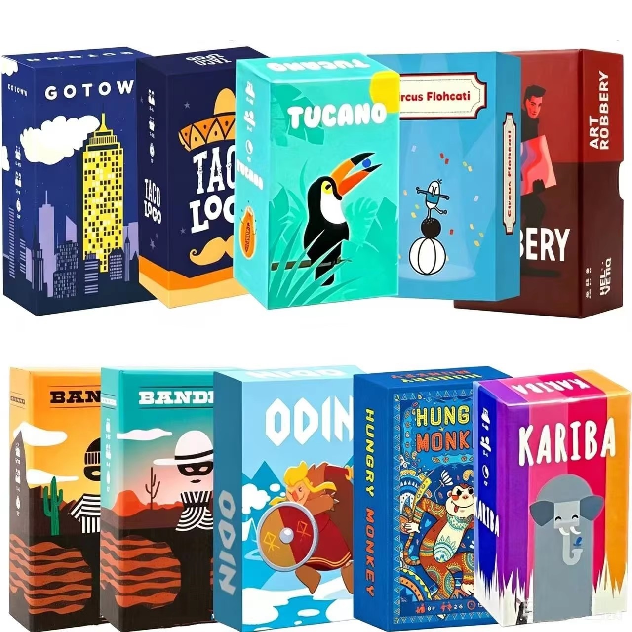 인기 보드게임 투카노 |   카리바 |   미술 도난  - Board Game Bang 리뷰 및 가격