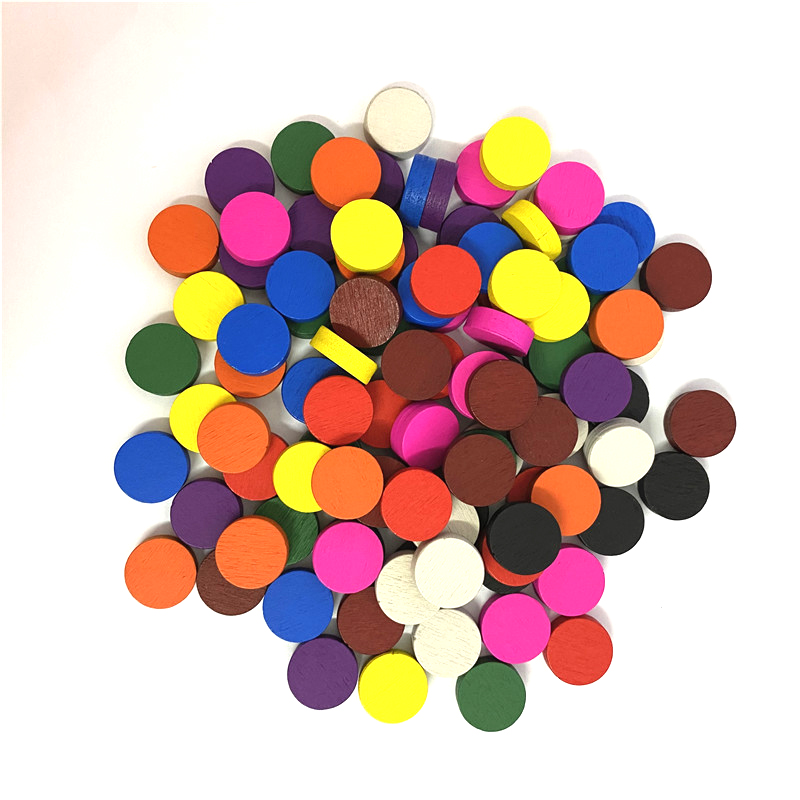 50 조각 15*5MM 11 색 나무 디스크 디스크 전 - Board Game Dixit 리뷰 및 가격