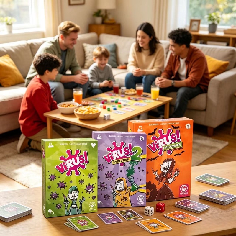 가족 전략 카드 게임 세트 바이러스 시리즈 1&2 &  - Board Game Dixit 리뷰 및 가격
