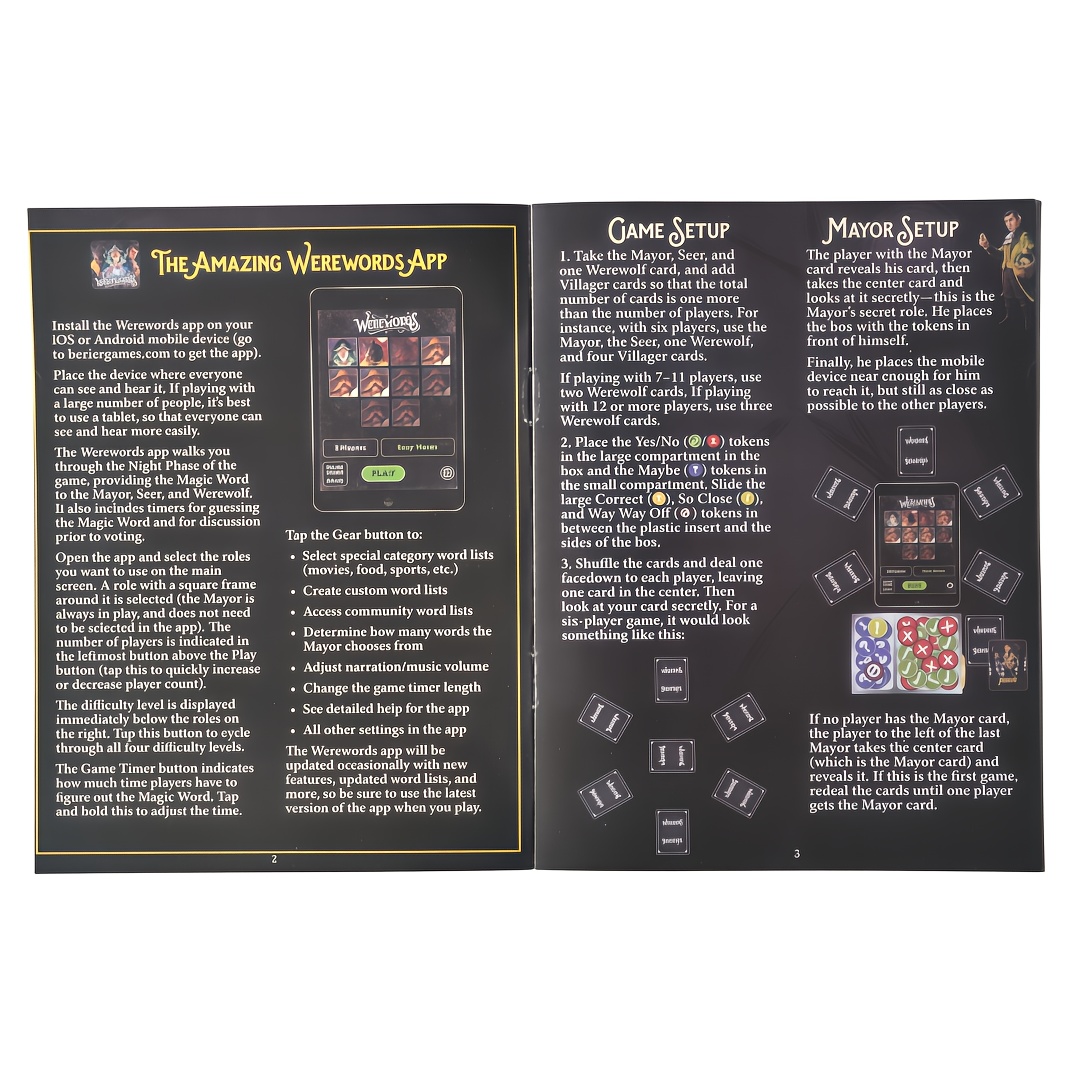 위어워즈: 은폐된 역할을 가진 사람들의 속이는 말을 놀 - Board Game Deception 리뷰 및 가격