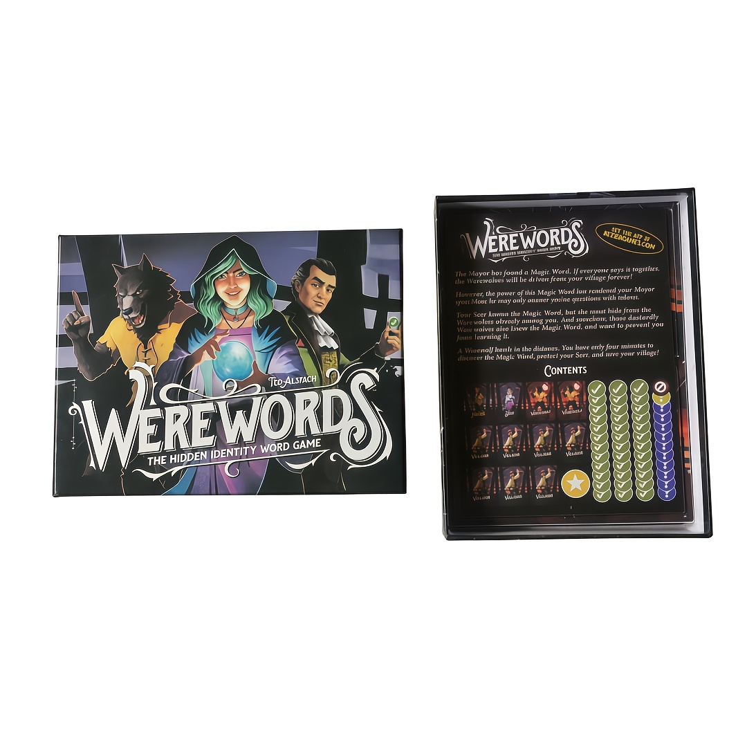 위어워즈: 은폐된 역할을 가진 사람들의 속이는 말을 놀 - Board Game Deception 리뷰 및 가격