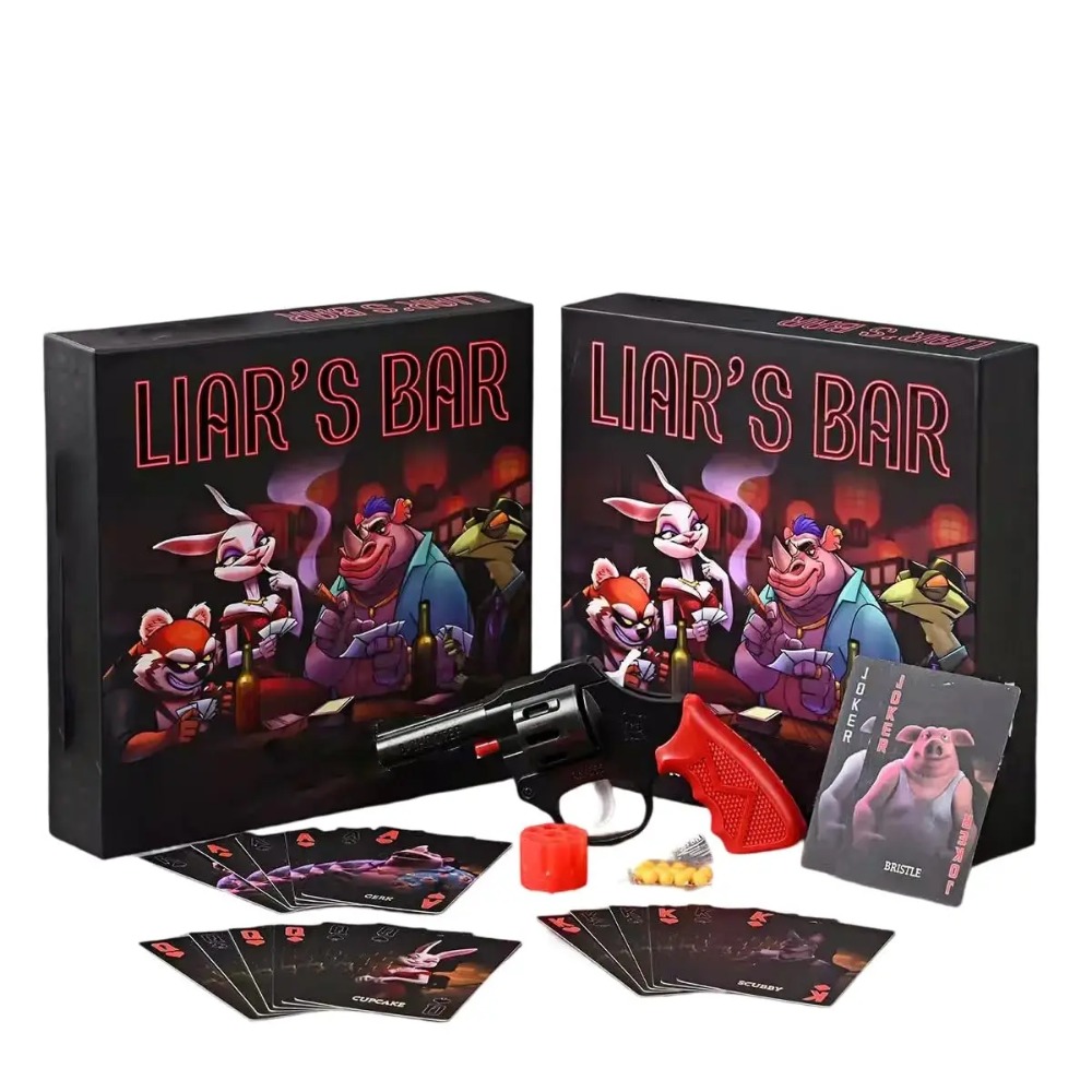거짓말쟁이 바 속임수 사회 게임, 전체 캐릭터 카드 및 - Board Game Deception 리뷰 및 가격