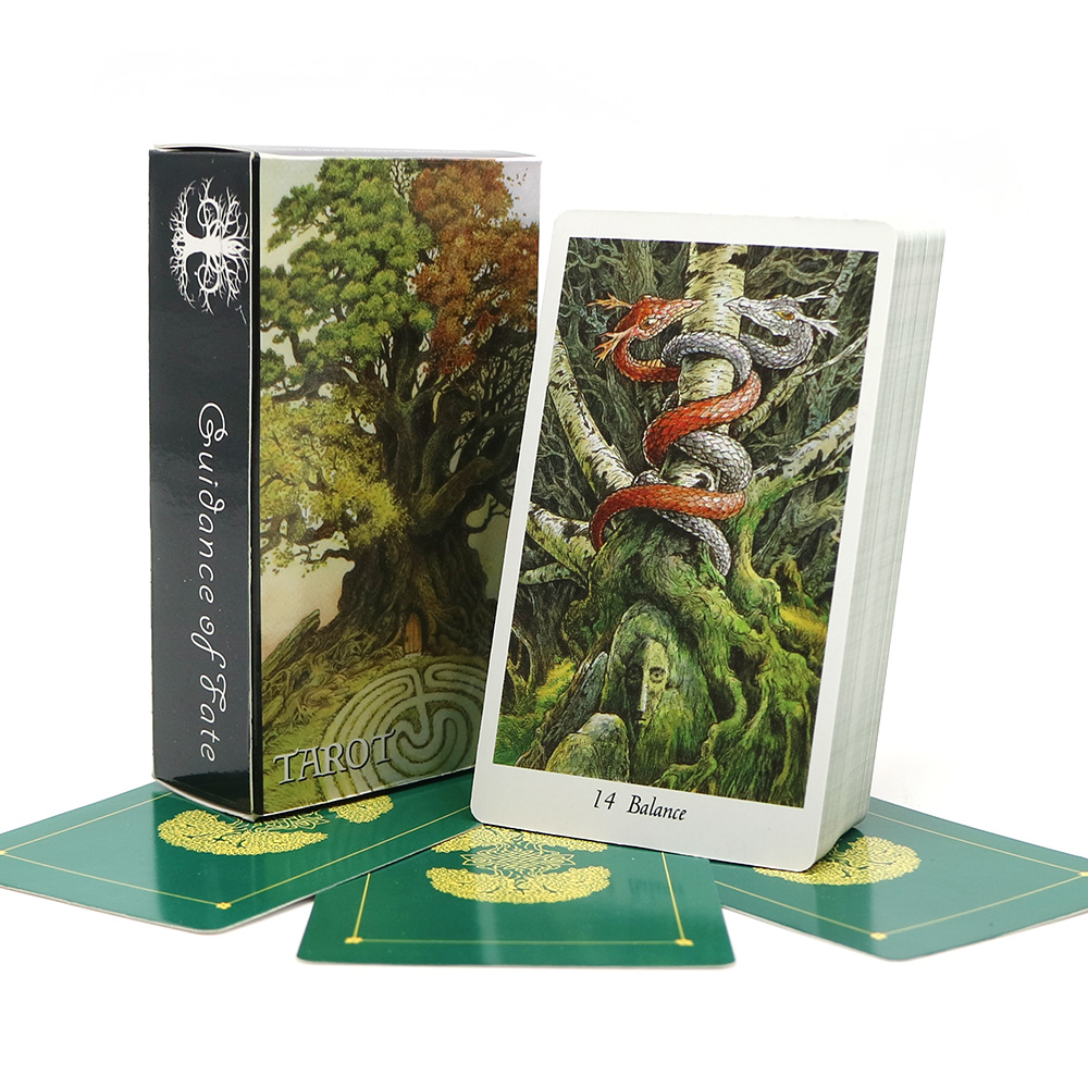 초보자용 와일드 우드 타로 카드, 가이드 포함, 오라클 - Board Game Instruction 리뷰 및 가격
