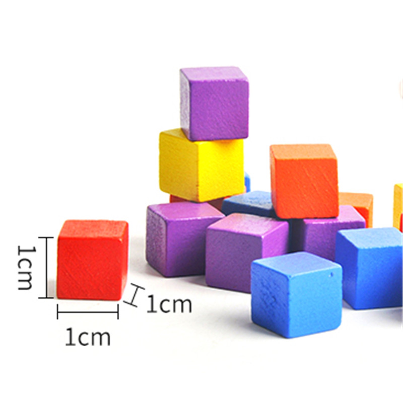 50 개/몫 10mm 다채로운 나무 주사위 큐브 체스  - Board Game Economy 리뷰 및 가격