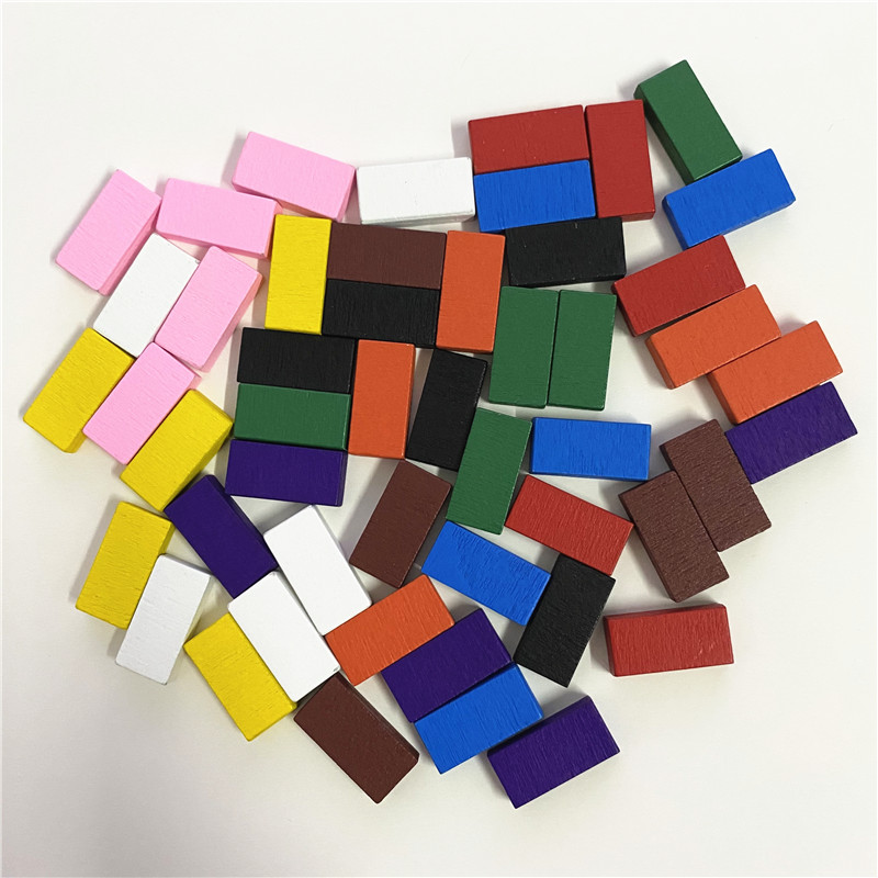 50 pcs 20*10*5mm 다채로운 벽돌 마크 cu - Board Game Economy 리뷰 및 가격