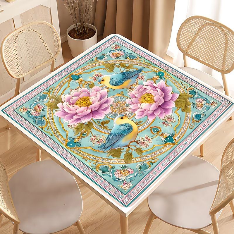 VIKAMA 중국 사자 댄스 크리스탈 벨벳 마작 매트  - Board Game Hegemony 리뷰 및 가격