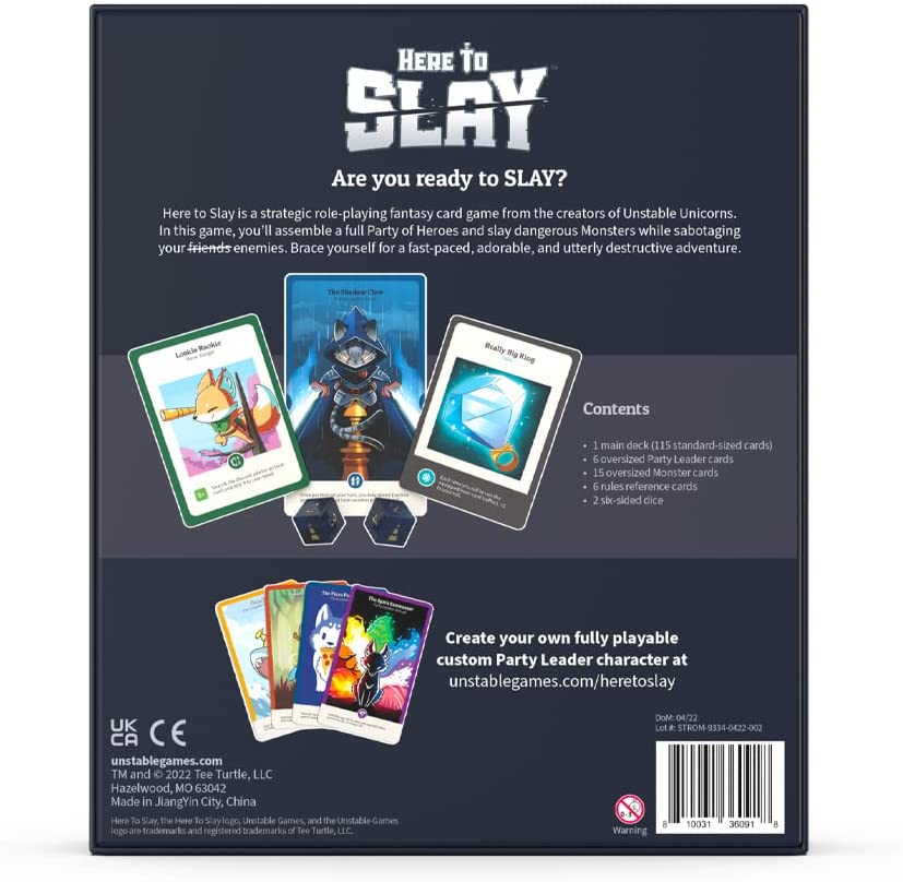 불안정한 게임즈 헤어 투 슬레이 카드 게임 유니콘 헤어 - Board Game Pirates 리뷰 및 가격